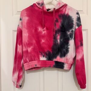 💕 Ookie & Lala Tie Dye Crop Hoodie 💕